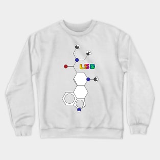 LSD Molecule Crewneck Sweatshirt